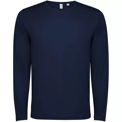 Estoril long sleeve kids t-shirt - Navy Blue (K0432-NAVYBLUE)