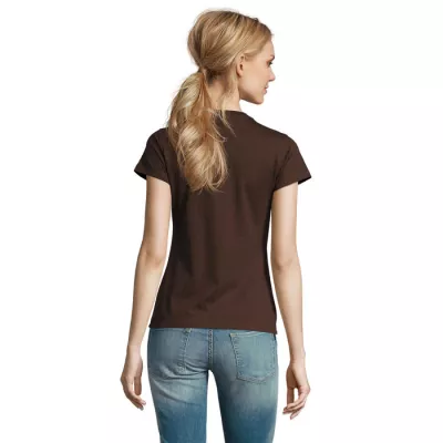 Koszulka damska 190 g/m² Sol's IMPERIAL WOMEN - Chocolate (S11502-CH)