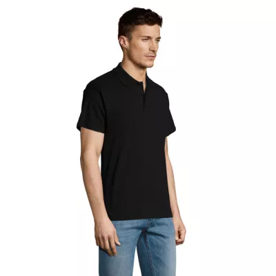 Koszulka polo męska piqué 170 g/m² Sol's SUMMER II - Czarny (S11342-BK)
