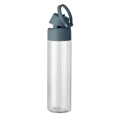 Butelka z RPET ze słomką 2 w 1 700 ml TOIEN KLAR - Petrol (MO2990-20)
