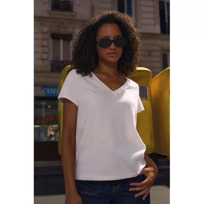 Koszulka damska V-neck Sol's REGENT V WOMEN - Off-White (S04766-WW)