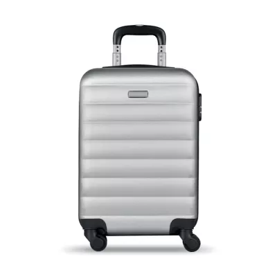 Walizka twarda 20" z ABS na 4 kółkach BUDAPEST - Srebrny Mat (MO9178-16)