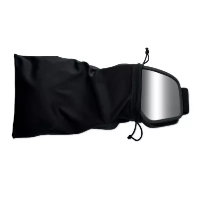 Gogle narciarskie UV400 lustrzane NISEKO - Srebrny Blyszczacy (MO3194-17)