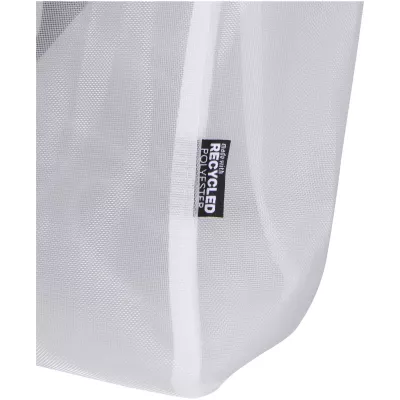 Mesh torba na zakupy 23 l z recyklingu z certyfikatem GRS - Biały (13013801)