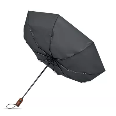 Parasol składany automatyczny 21" RAYNA FOLD - Kamienny Szary (MO3219-15)