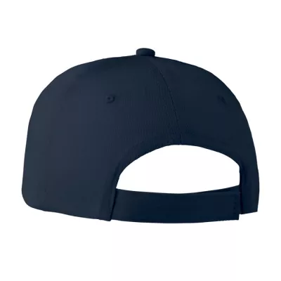 Czapka z daszkiem bawełniana 160 g/m² BASIE APOLLO - Niebieski (MO8834-04)