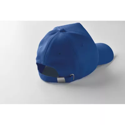 Czapka z daszkiem 5-panelowa RPET 210 g/m² SENGA - Niebieski (MO6831-37)