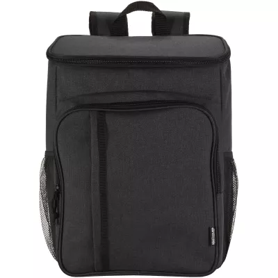 Tundra plecak termiczny z certyfikatem GRS z recyklingu z zestawem sztućców, 20 l - Heather Charcoal (13012090)