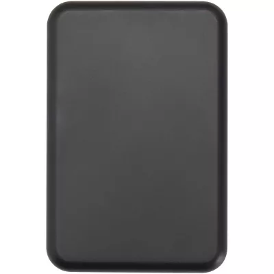 Acrab magnetyczny bezprzewodowy powerbank o pojemności 5000 mAh i mocy 15 W z technologią PD 20 W — wykonany z tworzyw sztycznych pochodzących z recyklingu. - Czarny (12444190)