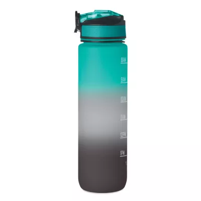 Butelka sportowa RPET 1000 ml ze słomką ACTIVATE - Czarny/Granatowy (MO2489-81)