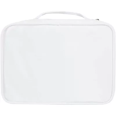 Muse organizer na kosmetyki do makijażu z certyfikatem GRS z tworzywa RPET - Złamana biel (12077002)