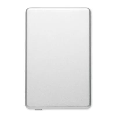 Powerbank magnetyczny 5000 mAh z aluminium CORE - Srebrny Mat (MO3179-16)