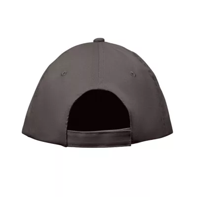 Czapka z daszkiem 5-panelowa z bawełny 180 g/m² SUNNY - Kamienny Szary (MO2345-15)