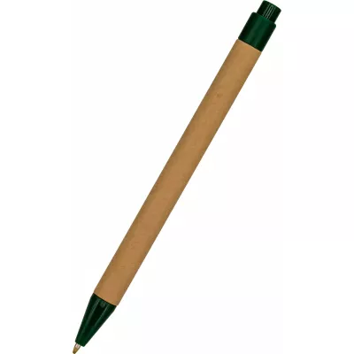 Długopis z tektury z recyklingu BRISTOL - zielony (039709)