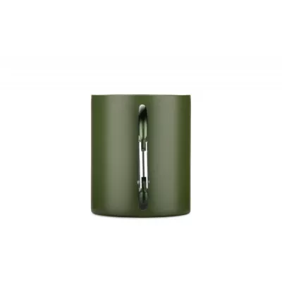 Kubek z recyklingowanej stali nierdzewnej VIVO 250 ml - zielony (16405-05)
