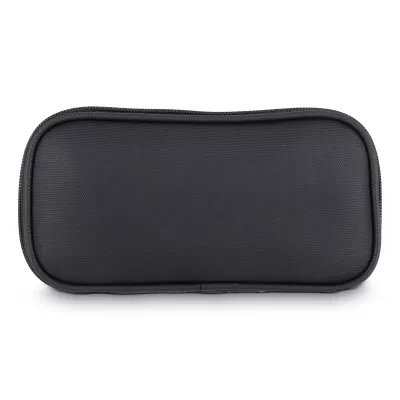 Torba organizacyjna Kyra 210D z powłoką PU z rPET, 20 x 11,5 x 2 cm - czarny (LT95326-N0002)