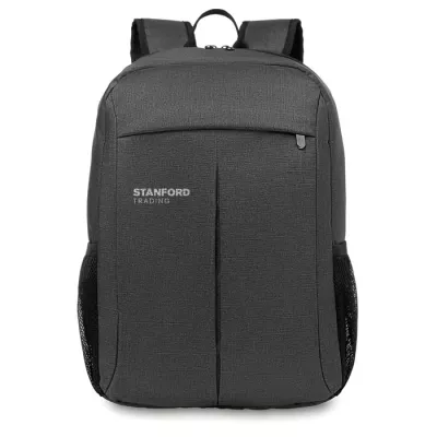 Plecak na laptopa 15" z poliestru 360D STOCKHOLM BAG - Szary (MO8958-07)