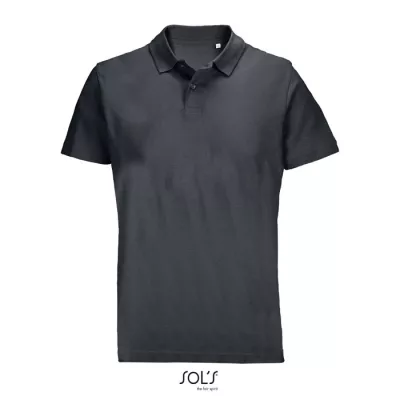 Koszulka polo unisex z czesanej bawełny Sol's PULSE - Mysi Szary (S04502-MU)
