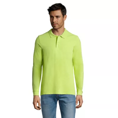 Polo męskie 180 g/m² Sol's PERFECT LSL MEN - Apple Green (S02087-AG)