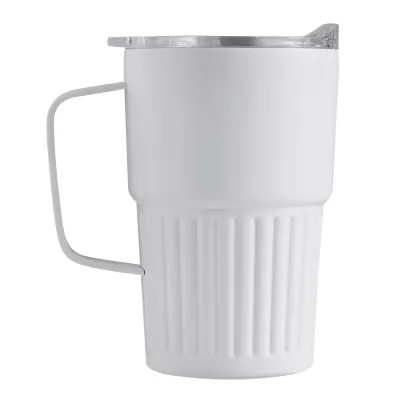 Próżniowy kubek 450 ml WAVE HOLD - biały (56-0304710)