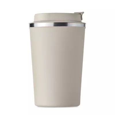 Kubek termiczny ze stali 350 ml BRACE - Bezowy (MO6276-13)