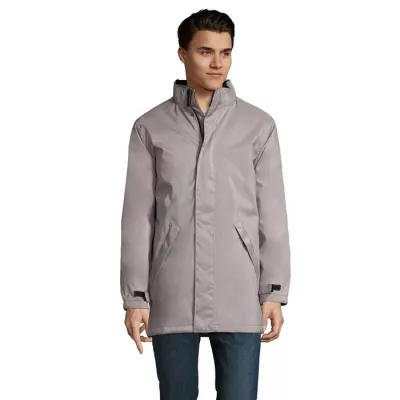 Kurtka unisex ocieplana z kapturem Sol's ROBYN - Metal Grey (S02109-MG)