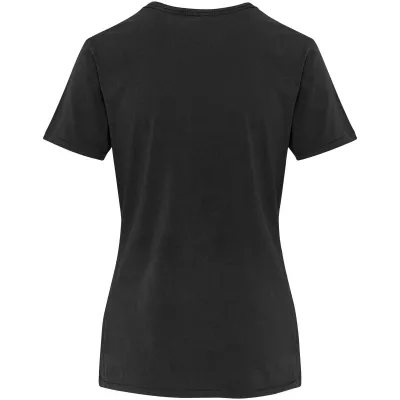 Nanaimo 160 g/m2 sprany damski T-shirt - Czarny (39566-BLACK)