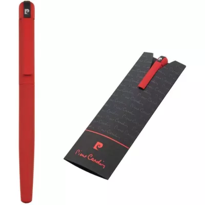 Pióro kulkowe soft touch HARMONY Pierre Cardin - czerwony (B0303401IP305)