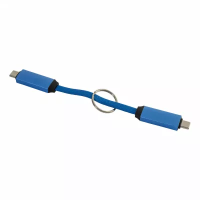 Keycab přívěsek na klíče 60W kabel USB-C - niebieski (AP864151-06)