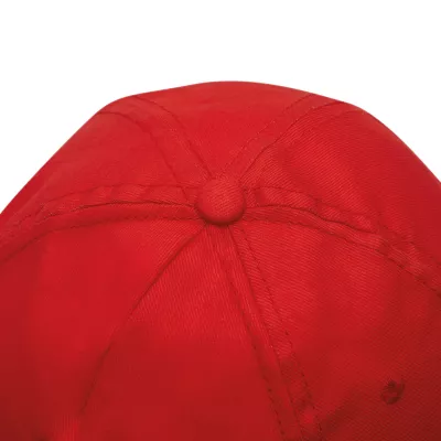 5-segmentowa czapka FAVOURITE - czerwony (56-0702052)