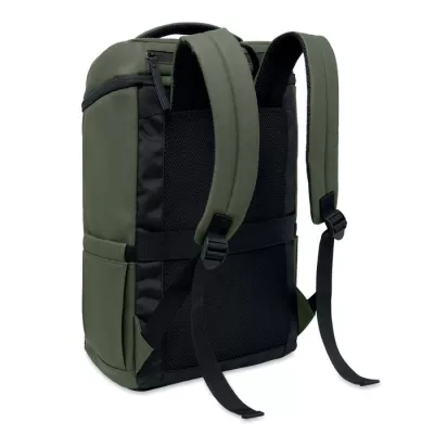 Plecak na laptop 15" z PU BOULDER - Ciemnozielony (MO3122-60)
