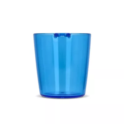 Kieliszek festiwalowy ze smyczą - niebieski transparentny (LT90870-N0411)