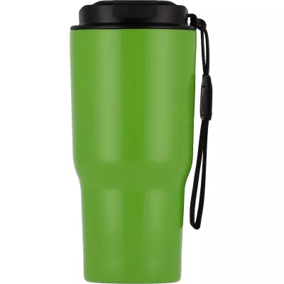 Kubek termiczny 550 ml ze stali z recyklingu DANA - jasnozielony (8523929)