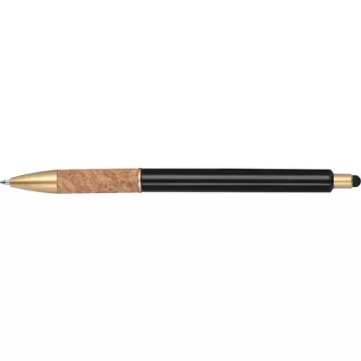 Długopis metalowy touch pen CAPRI - czarny (369003)