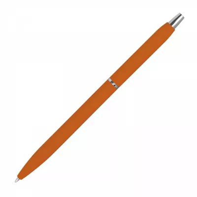 Długopis metalowy soft touch CRISTINA - pomarańczowy (1071510)