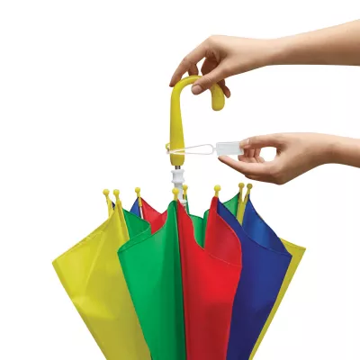 Parasol dziecięcy LOLLIPOP - czerwony, niebieski, zielony, żółty (56-0105009)