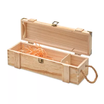Pudełko na wino z drewna paulowni VINBOX + - Drewna (MO3121-40)