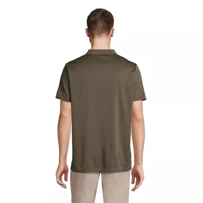 Polo sportowe unisex z recyklingu Sol's PITCHER - Army (S04442-AR)
