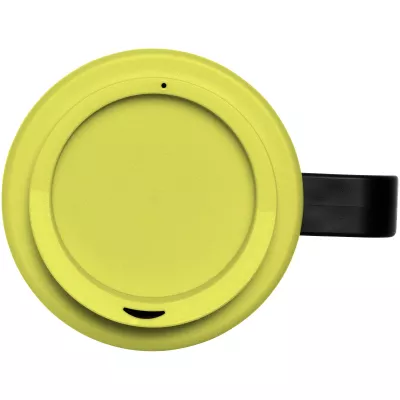 Kubek termiczny z serii Brite-Americano Grande o pojemności 350 ml - Czarny-Limonka (21000616)