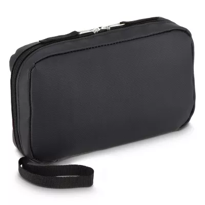 Torba organizacyjna rPET PU Coated 210D Napa 22 x 13 x 4 cm - czarny (LT95327-N0002)