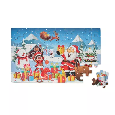 Puzzle drewniane świąteczne 60 elementów PAZURU - Mieszany (CX1507-00)