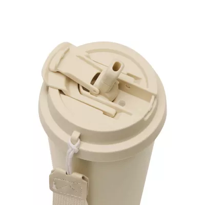 Butelka termiczna z podwójną izolacją - beżowy (56-0304743)