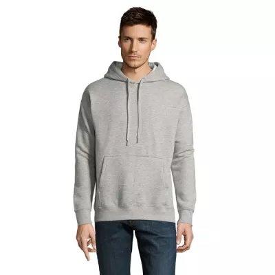 Bluza unisex z kapturem 320 g/m² Sol's SLAM - Szary Melanż (S13251-GM)