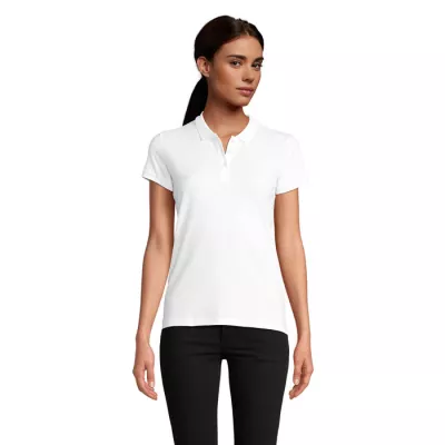 Polo damskie organiczne 170 g/m² Sol's PLANET WOMEN - Bialy (S03575-WH)
