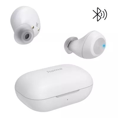 Bezprzewodowe słuchawki douszne Hama Spirit Chop II - biały (VH013-02)