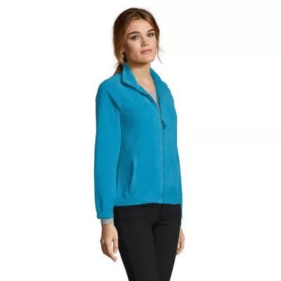 Polar damski rozpinany 300 g/m² Sol's NORTH WOMEN - Aqua (S54500-AQ)