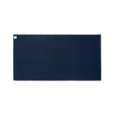 Ręcznik żakardowy SEAQUAL® 70x140 cm 500 g/m² SAND - Niebieski (MO2059-04)