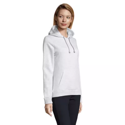 Bluza damska z kapturem 280 g/m² Sol's SPENCER WOMEN - Popiól (S03103-AS)