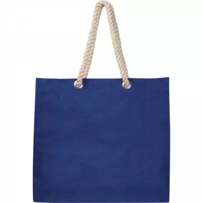 Torba z juty z portfelem MILDRED - niebieski (6086504)