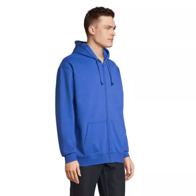 Bluza rozpinana z kapturem Sol's CARTER - Niebieski (S03812-RB)